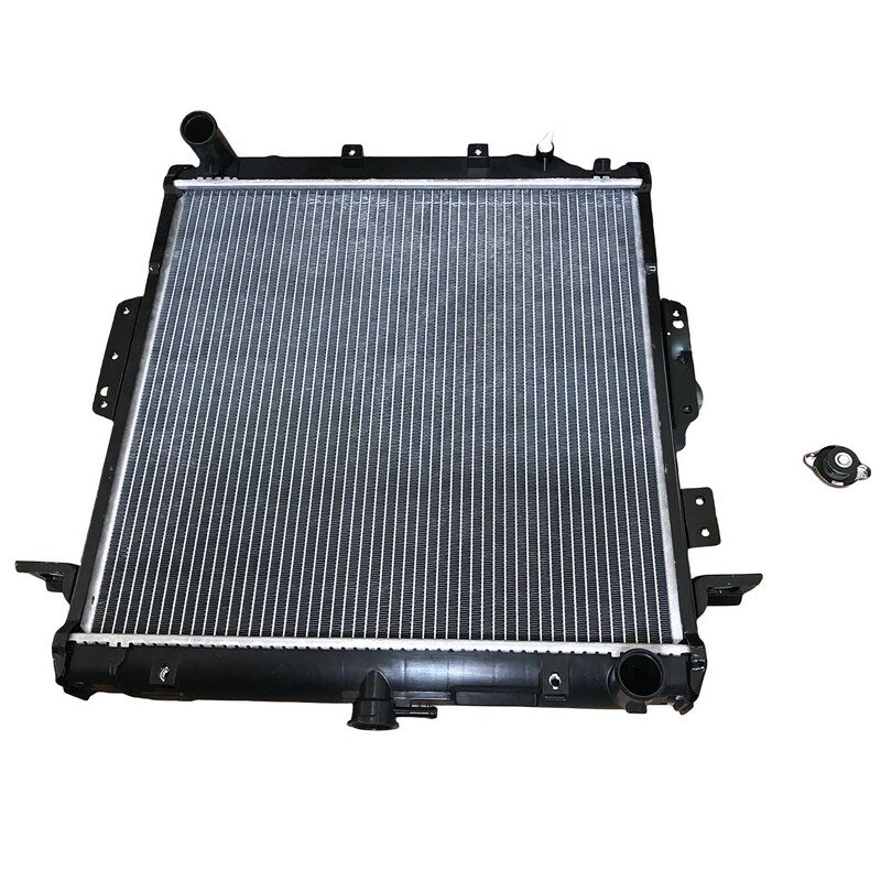 Radiator With Cap Fit For Toyota Landcruiser 70 78 79 Series 1985-2006