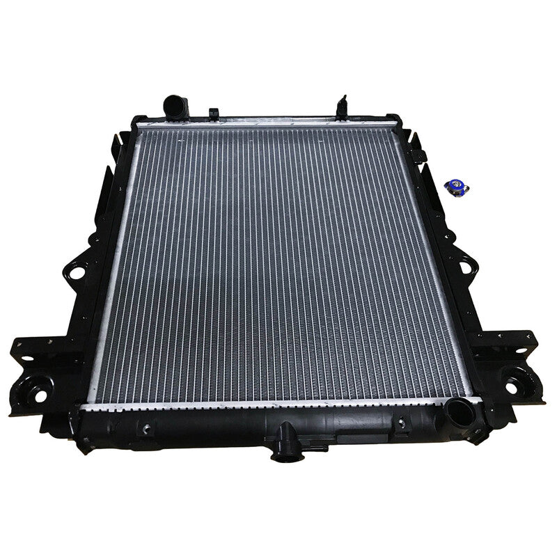 Radiator With Cap Fit For Toyota Landcruiser HZJ75 HZJ78 HZJ79 Series 1HZ Manual 1999-2006