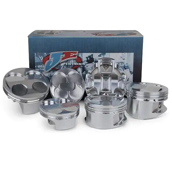 CLEARANCE ITEM PISTONS FOR NISSAN VQ35DE 10. FORGED INCLUDES RINGS